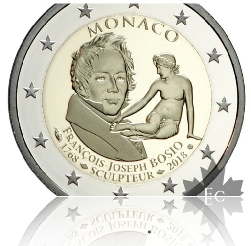 Ingrandimento della nuova moneta bimetallica monegasca, per gentile concessione di Editions Gadoury