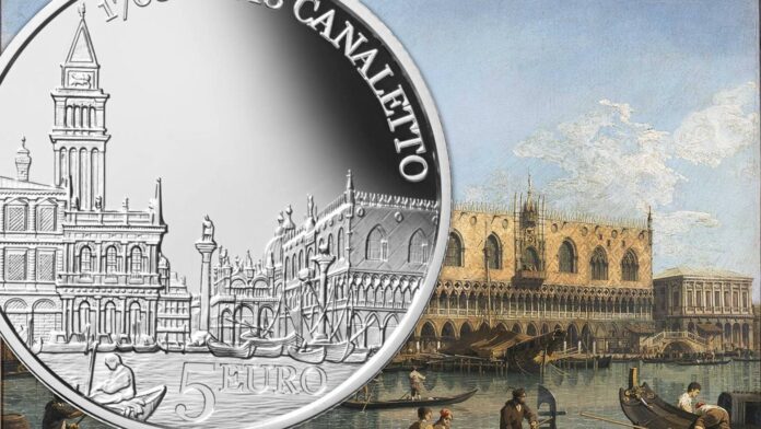 Canaletto e Caravaggio per due argenti sammarinesi