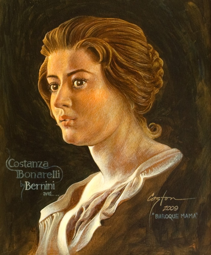 Costanza Bonarelli in un ritratto moderno