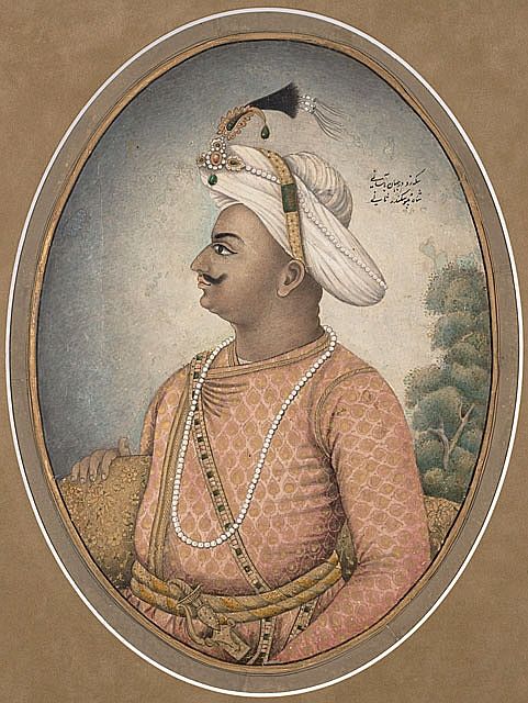 Fig.1 - ritratto di Tipu Sahib