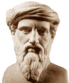 “Il mio amico pi greco” - Busto di Pitagora, uno dei massimi esponenti delle scienze matematiche in epoca classica