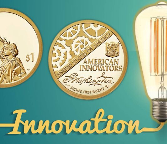 Inaugurata la mega serie numismatica per gli innovatori a stelle e strisce