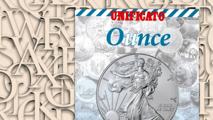Ounce. New world silver coin catalogue OZ (Ag 999)