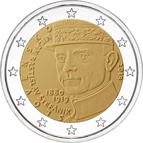 La 2 euro slovacca emessa il 25 aprile