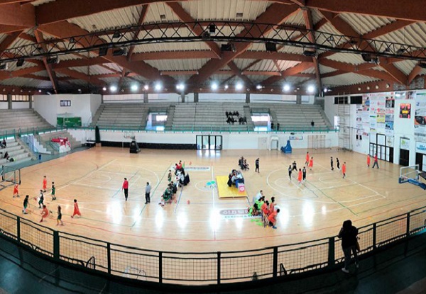 L'interno del PalaSavena di San Lazzaro durante una manifestazione sportiva