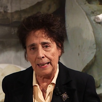 La professoressa Silvana Balbi de Caro, curatrice del Museo della Zecca e della collana editoriale dei "Quaderni"