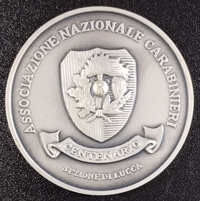 associazione nazionale carabinieri lucca medaglia centenario collegio dei monetieri antica zecca