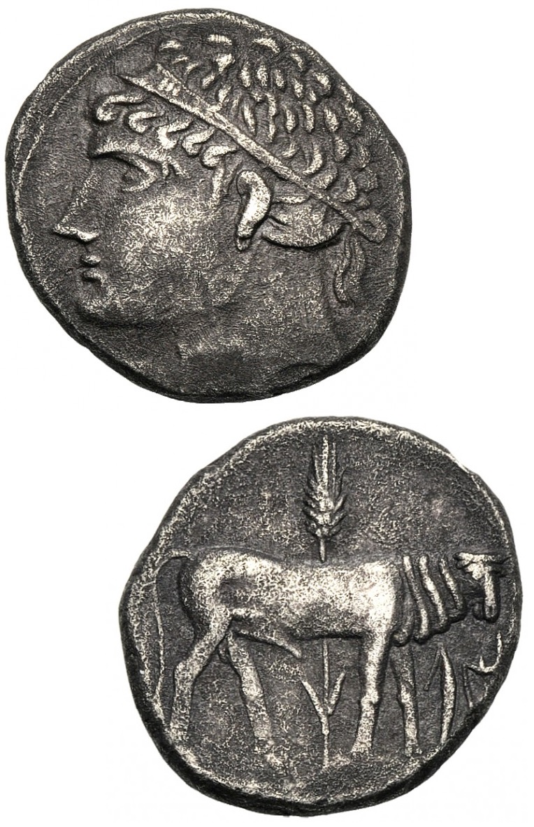 moneta della sardegna punica guerra canne ampsicora aristeo bronzo argento raarità