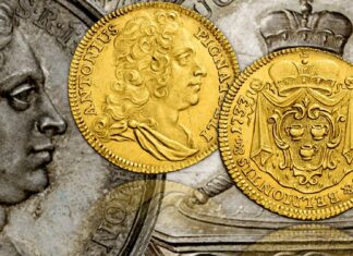 belmonte pignatelli zecca moneta zecchino ostentazione calabria vienna oro rarità numismatica