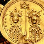 impero bizantino zoe teodora potere monete numismatica oro histamenon ritratto numismatica cristo madonna