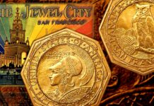 panama los angeles canale expo 1915 monete oro argento dollari rarità numismatica