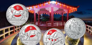 capra cavallo e scimmia monete euro san marino calendario cinese numismatica collezione