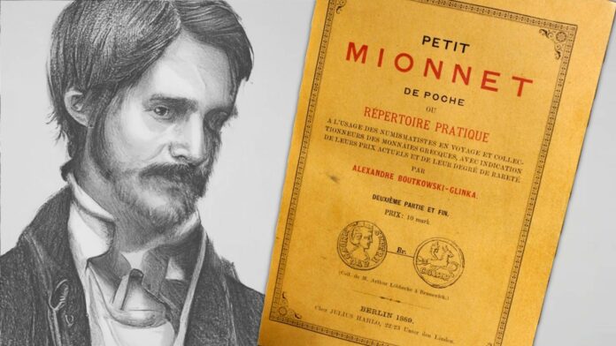 barone alexandre boutkowski-glinka numismatica monete mionnet libri roma grecia francesco gnecchi morte povertà