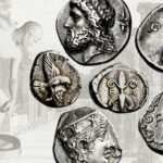 le monete di olimpia giochi numismatica sport paris2024 atene sparta grecia bellezza arte incisione