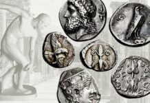 le monete di olimpia giochi numismatica sport paris2024 atene sparta grecia bellezza arte incisione