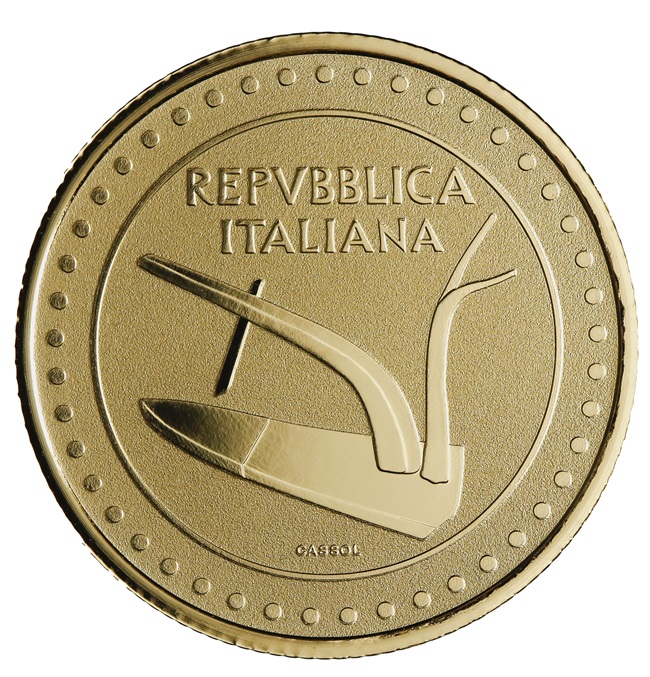 moneta da 10 lire spighe euro oro ipzs mef edizione speciale commemorativa rarità numismatica