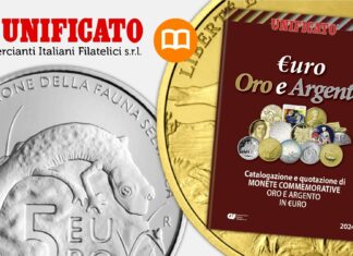 euro oro e argento catalogo prezziario numismatica monete euro unificato cif prezzi quotazioni collezione