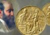 medaglia o progetto di moneta 5 lire vittorio emanuele argento rame rarissima argento rame 1900 luppino montenegro