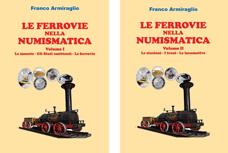 treni e monete numismatica ferrovie stazioni locomotive orient express pendolino frecciarossa tgv franco armiraglio