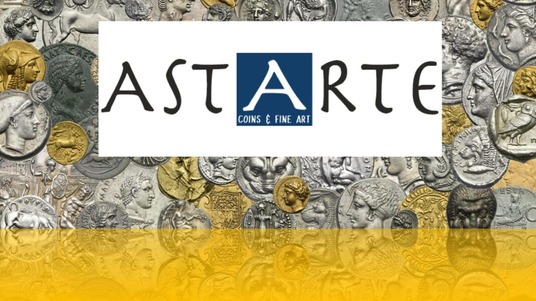 incanto astarte 23 lugano asta numismatica monete medaglie placchette oro argento bronzo rarità grecia roma cartagine