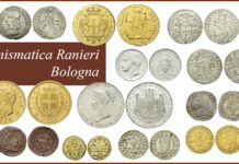 asta numismatica ranier 19 bologna monete medaglie lira scudo zecchino ducato testone grosso baiocco quattrino rarità valore