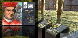 clemente xiv romano pontefice cittadino di san marino mfm museo francobollo moneta roberto ganganelli numismatica filatelia