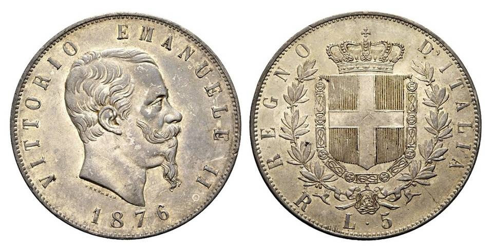 monete del regno lire centesimi stemmino rarità numismatica eccezionale conservazione fior do conio valore