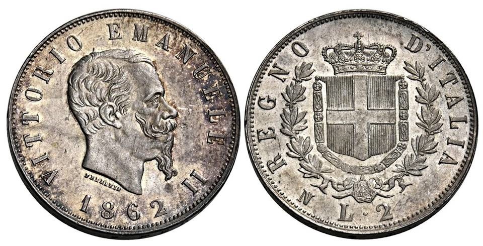 monete del regno lire centesimi stemmino rarità numismatica eccezionale conservazione fior do conio valore