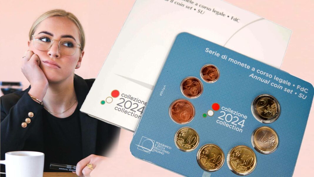 divisionale fdc 2024 euro monete italia fior di conio ipzs tiratura centesimi