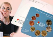 divisionale fdc 2024 euro monete italia fior di conio ipzs tiratura centesimi