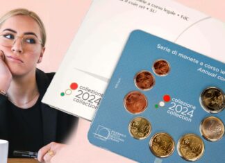 divisionale fdc 2024 euro monete italia fior di conio ipzs tiratura centesimi