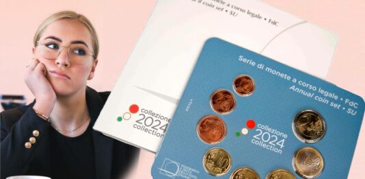 divisionale fdc 2024 euro monete italia fior di conio ipzs tiratura centesimi