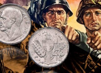 10 centesimi impero 1943-XXI in acciaio repubblica sociale italiana fascismo benito mussolini zecca aosta moneta esperimento rarissima asta nomisma numismatica valore