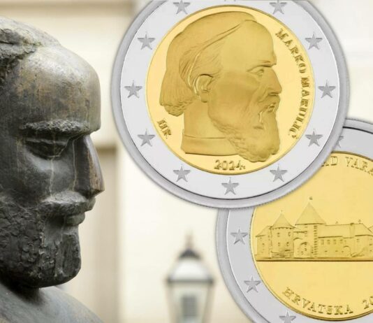 2 euro di croazia 2024 numismatica collezione euromonete valore letteratura architettura storia