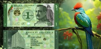 100 anni del quetzal moneta valuta guatemala denaro banca centale maya natura