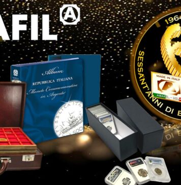 sessanta anni di successi abafil milano azienda brand made in italy collezionismo numismatica filatelia album valigette oblò accessori vassoi slab garretto made in italy qualità innovazione storia sconto promozione