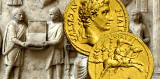 denaro roma mondo romano sesterzio asse, denario aureo oro argento bronzo monete tasse stipendi prestiti usura numismatica