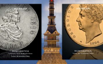 aste bolaffi di novembre 2024 numismatica monete medaglie banconote decorazioni lire euro scudi ducati oro argento bronzo russia rubli rarità