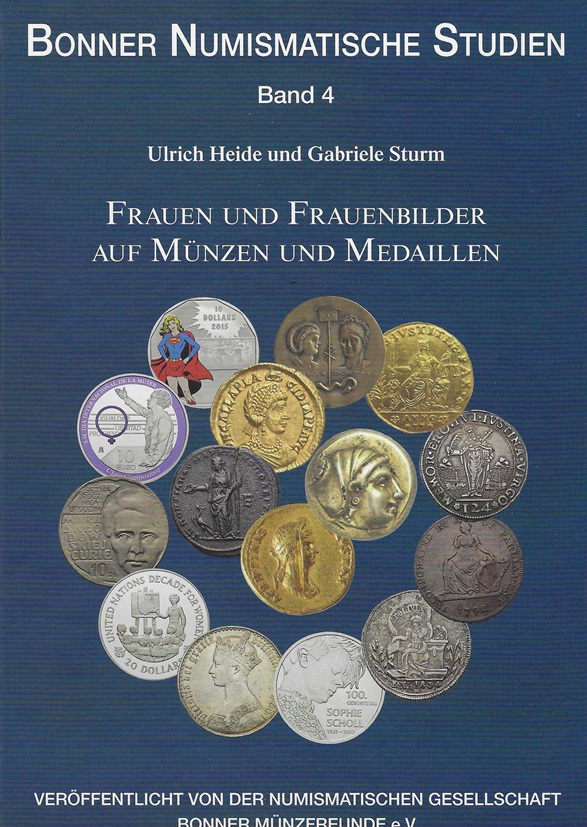 donne e immagini femminili su monete e medaglie numismatica medaglistica libro storia iconografia bonn germania sparkasse