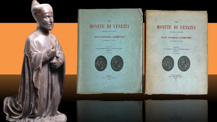 grosso particolare di antonio venier moneta argento venezia rinascimento rarità numismatica conferenza milano