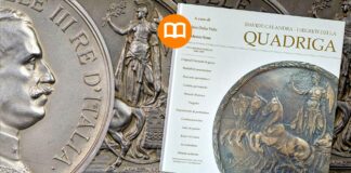 lire quadriga monete regno d'italia vittorio emanuele re numismatico davide calandra prova progetto esperimento modello conio rarità libro