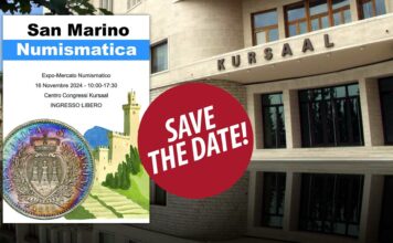 san marino numismatica 2024 fiera convergno collezionismo monete medaglie banconote euro lire oro asta