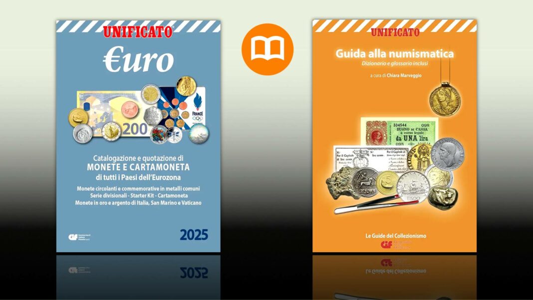 €uro 2025 e la guida alla numismatica novità libro catalogo unificato cif monete storia euro collezione rarità oro argento italia san marino vaticano