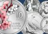 euro monete sammarinesi 2025 san marino numismatica collezione novità expo osaka bizer michelangelo giubileo anno santo orchidee falco pellegrino oro argento rarità valore