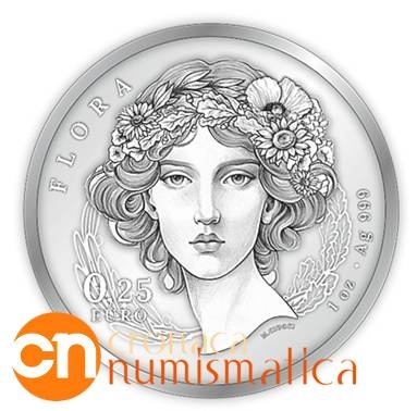 euro monete italiane 2025 ipzs collezione numismatica oro argento vespucci flora argento bullion spadolini anno santo giubileo papa francesco bergoglio capitanerie di porto mare femminicidio violenza donne alda merini norma teatro alla scala lirica 