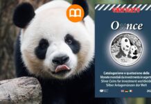 once di argento oncia ounce 2025 silver moneta coin bullion investimento collezione panda eagle falco catalogo prezzi valore unificato cif libro numismatica novità lire euro