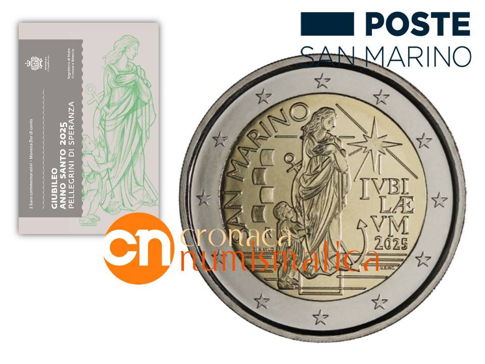 monete di san marino 2025 euro lire lira oro argento bimetallica michlangelo anno santo expo osaka gernarmeria polizia civile orchidee falco pellegrino oncia