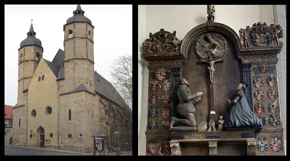 il tesoro di eisleben germania chiesa di sant'andrea martin lutero protestantesimo monete oro argento ducati talleri pfennig statua funebre eccezionale scoperta