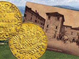 castiglione dei pepoli zecca monete oro unghero scudo bolognino rarità numismatica storia sacro romano impero germanico