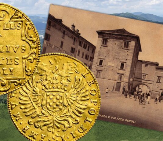 castiglione dei pepoli zecca monete oro unghero scudo bolognino rarità numismatica storia sacro romano impero germanico